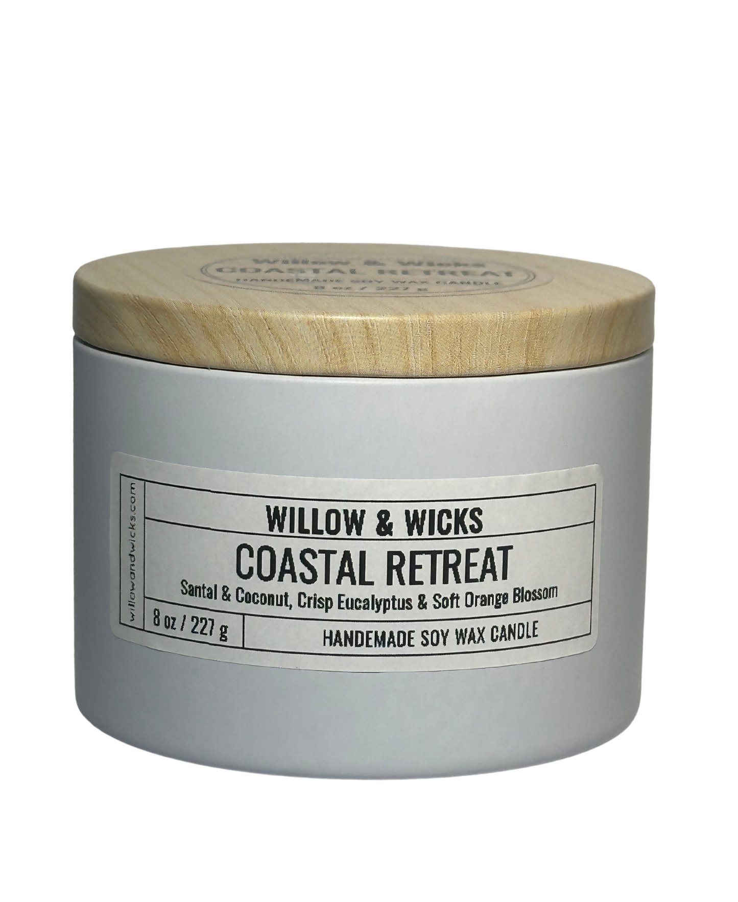Coastal Retreat Candle | Santal, Coconut & Eucalyptus