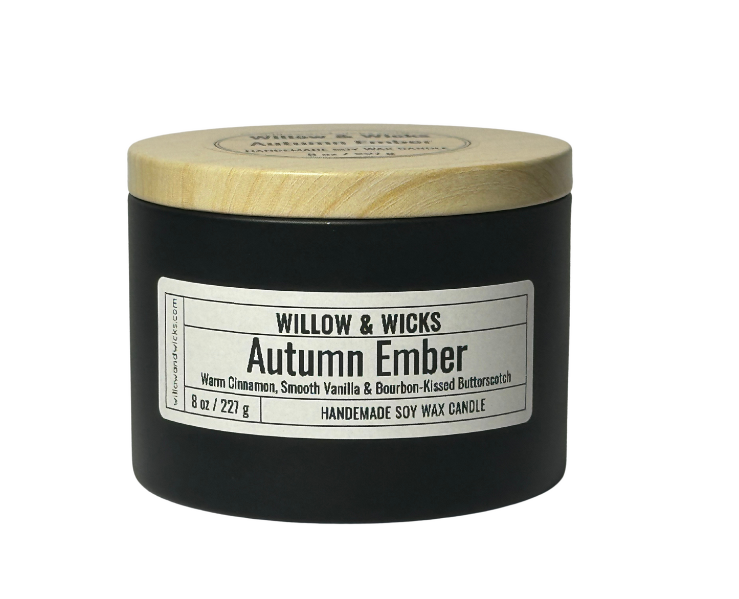 Autumn Ember Candle | Cinnamon, Vanilla & Butterscotch
