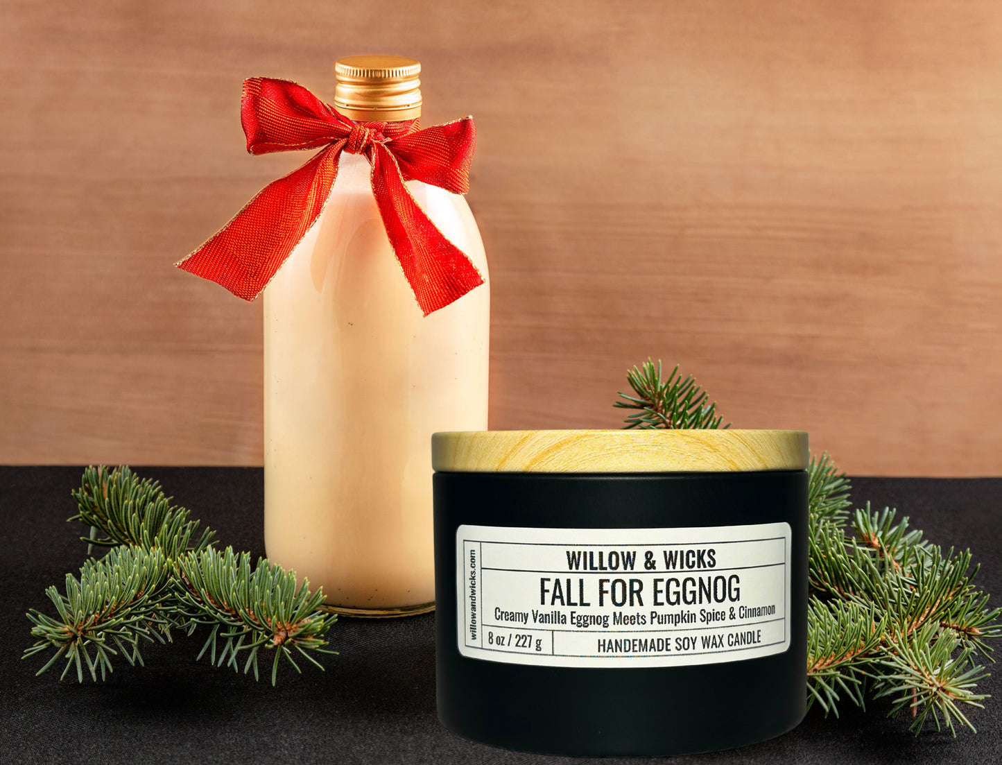 Fall for Eggnog Candle | Vanilla Eggnog, Pumpkin Spice & Cinnamon