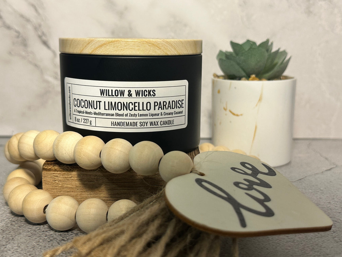 Coconut Limoncello Paradise Candle | Limoncello, Coconut & Vanilla