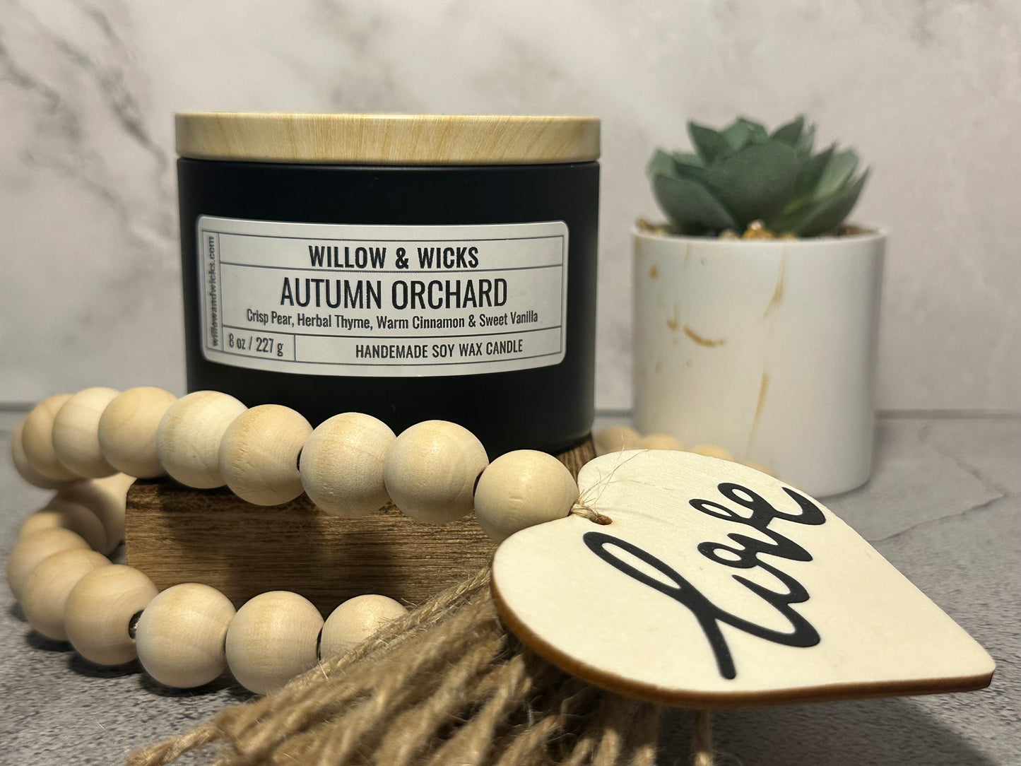 Autumn Orchard Candle | Pear, Cinnamon, Vanilla & Thyme