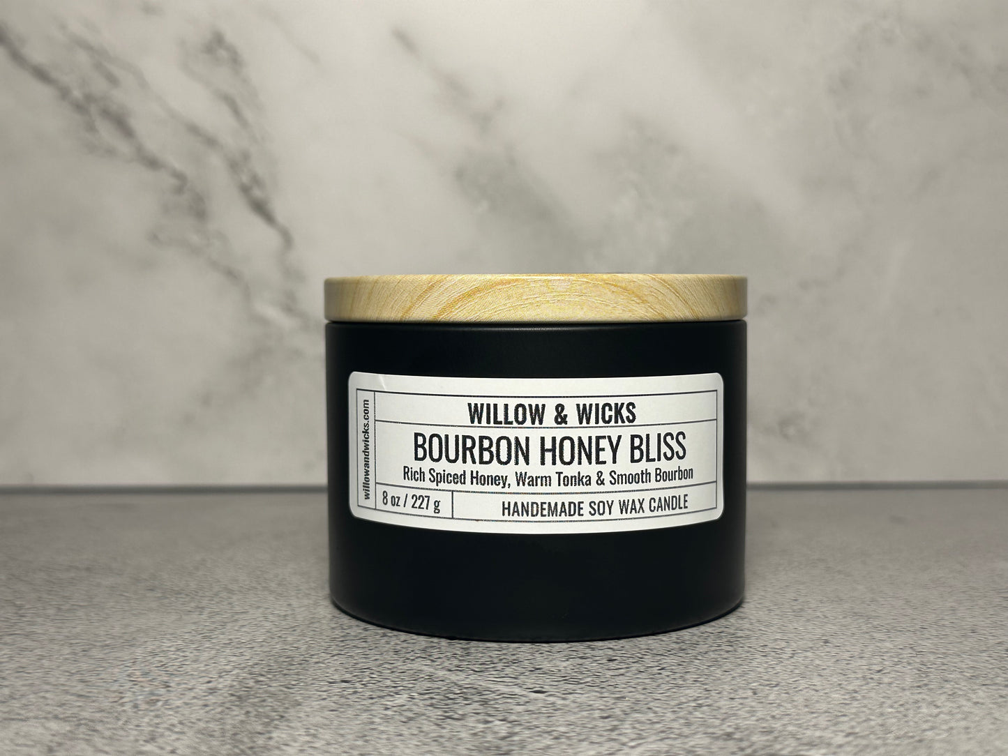 Bourbon Honey Bliss Candle | Spiced Honey, Bourbon & Tonka Bean