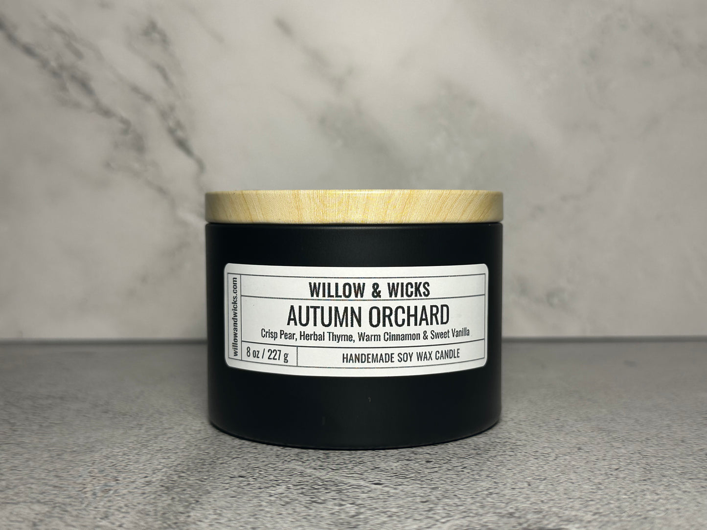 Autumn Orchard Candle | Pear, Cinnamon, Vanilla & Thyme