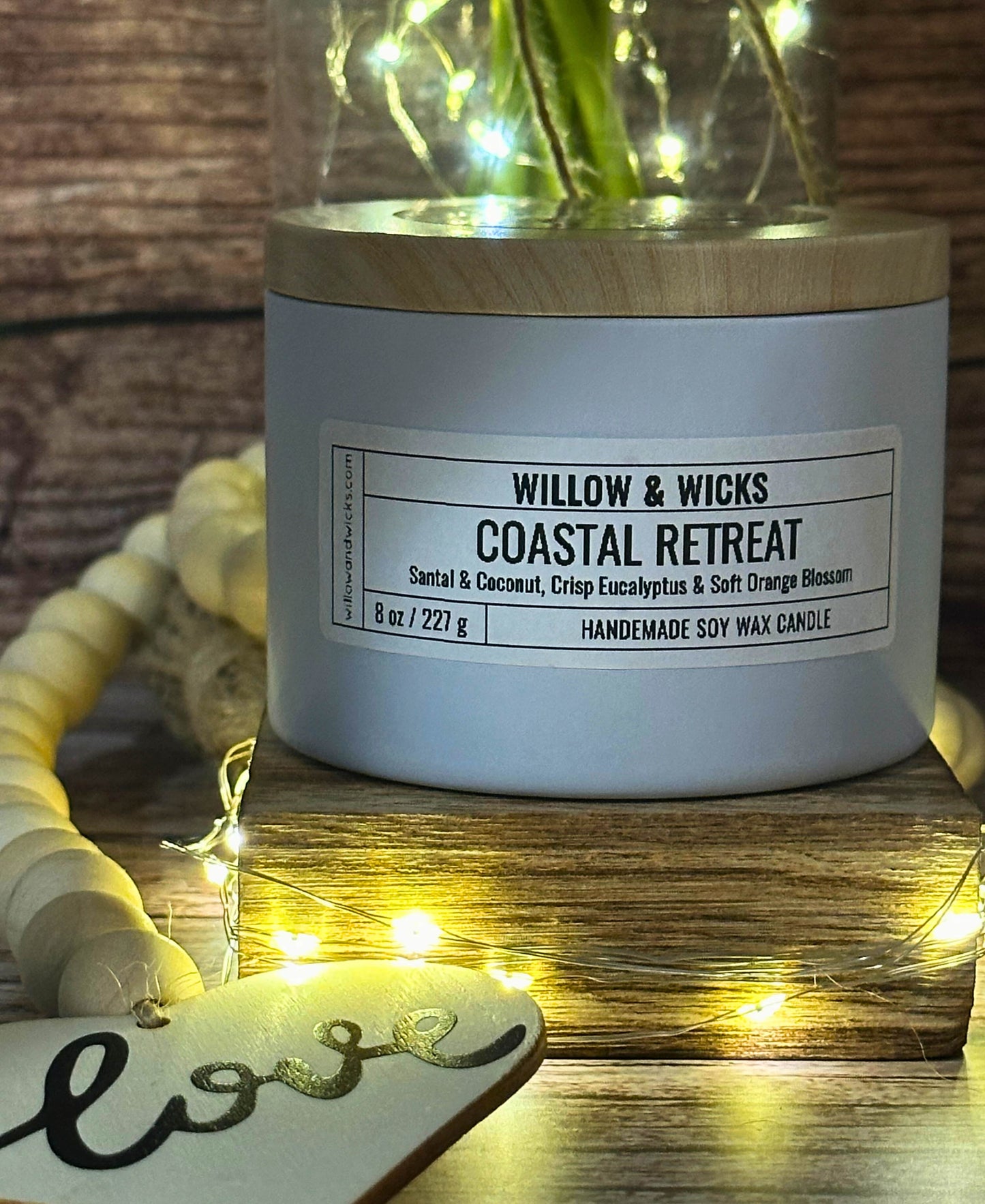 Coastal Retreat Candle | Santal, Coconut & Eucalyptus