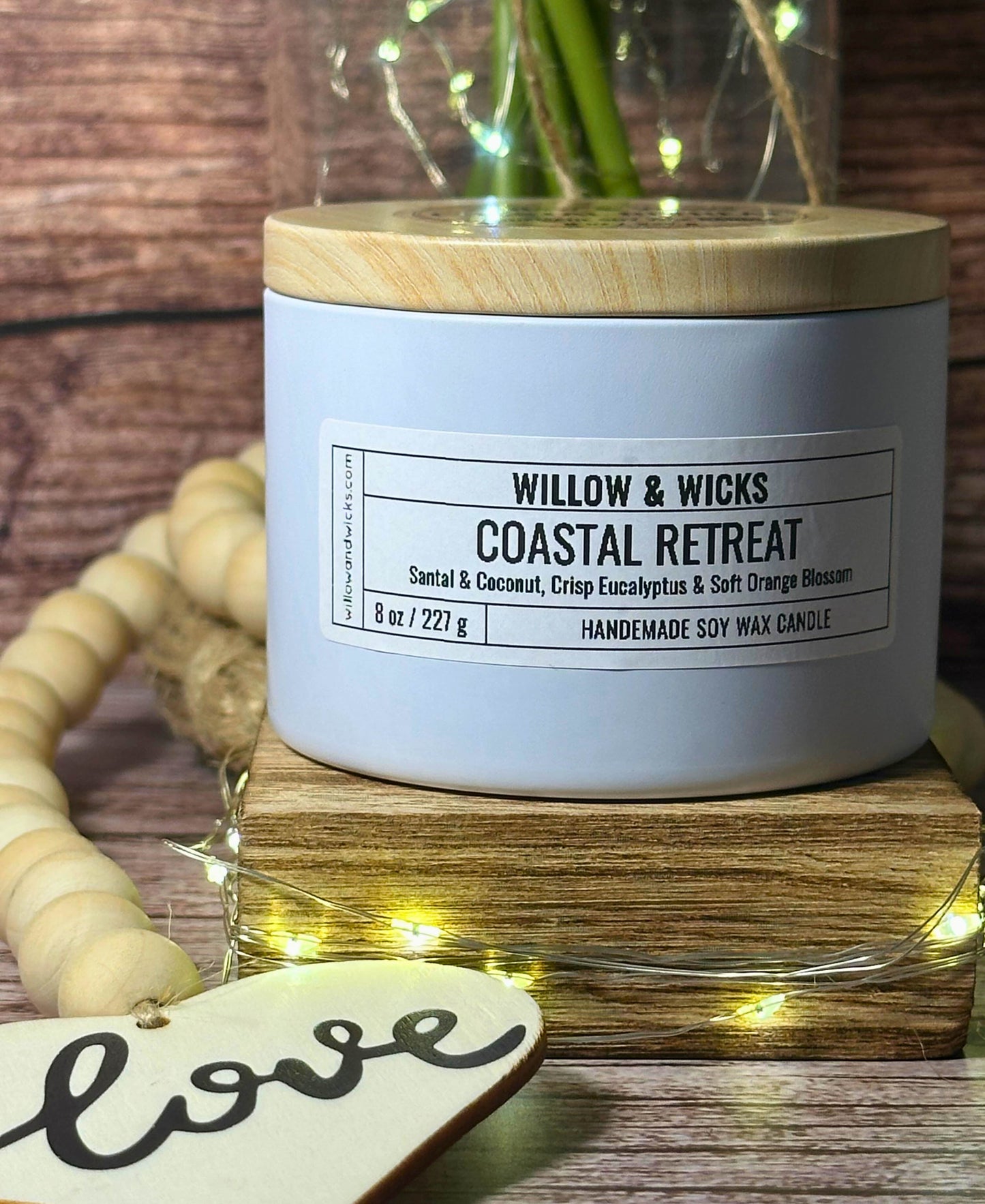 Coastal Retreat Candle | Santal, Coconut & Eucalyptus