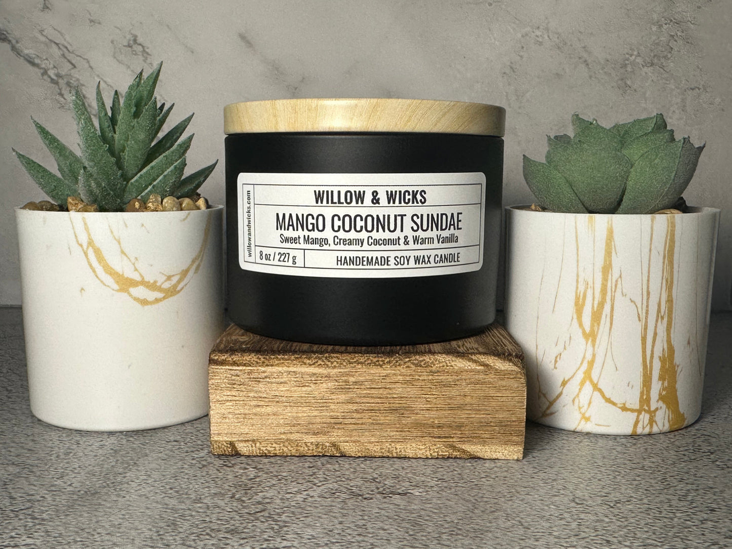 Mango Coconut Sundae Candle | Mango, Coconut Milk & Vanilla