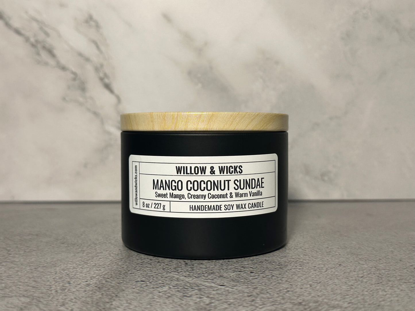 Mango Coconut Sundae Candle | Mango, Coconut Milk & Vanilla